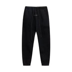 Fog autumn/winter hoodie, sweatpants, long pants with fleece hoodie, versatile letter essentials, loose and trendy ins top (50)