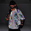 Reflective Iridescent Psychedelic Graphic Short