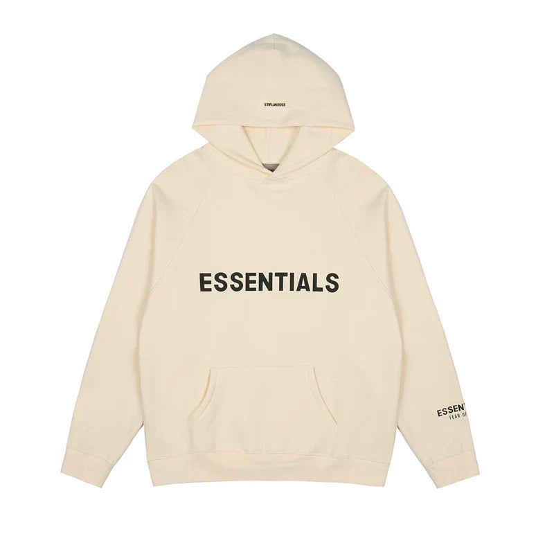 FOG double line heavyweight high street trendy brand hooded sweatshirt with plush loose sweatshirt jacket suitable for men and women, youthful and popular style (17)
