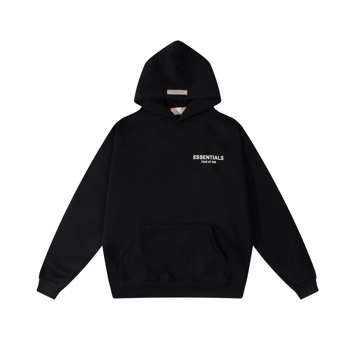 Fog autumn/winter hoodie, sweatpants, long pants with fleece hoodie, versatile letter essentials, loose and trendy ins top (41)