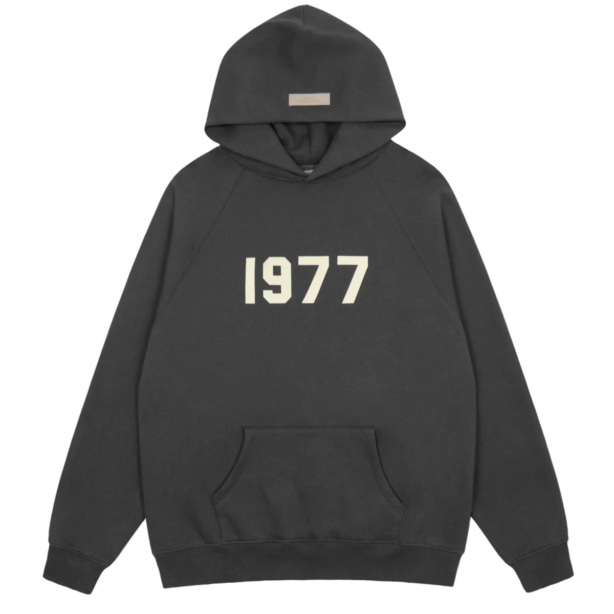 FOG double line heavyweight high street trendy brand hooded sweatshirt with plush loose sweatshirt jacket suitable for men and women, youthful and popular style (6)