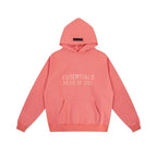 Fog autumn/winter hoodie, sweatpants, long pants with fleece hoodie, versatile letter essentials, loose and trendy ins top (47)