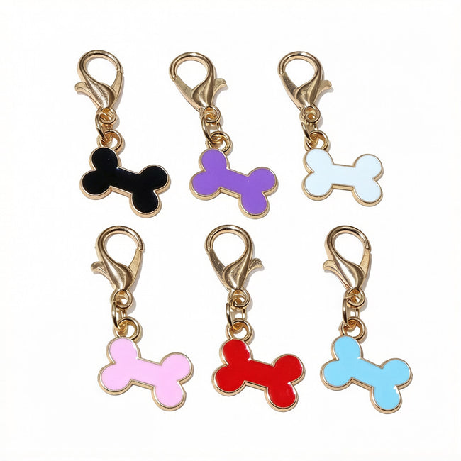 Alloy Dripping Oil Bone Pendant Hover Image