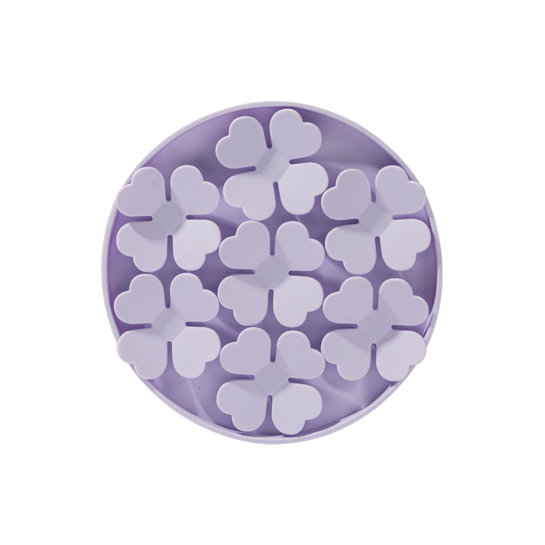 Petal Shape Dog Licking Mat Round Pet Licking