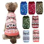 Autumn And Winter Popular Christmas Hooded Camouflage Dog Pet