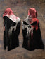 Blood Splatter Viking Skull Hooded Cardigan