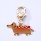 New Pet Dog Alloy Drip Pendant