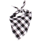 Plaid Saliva Towel