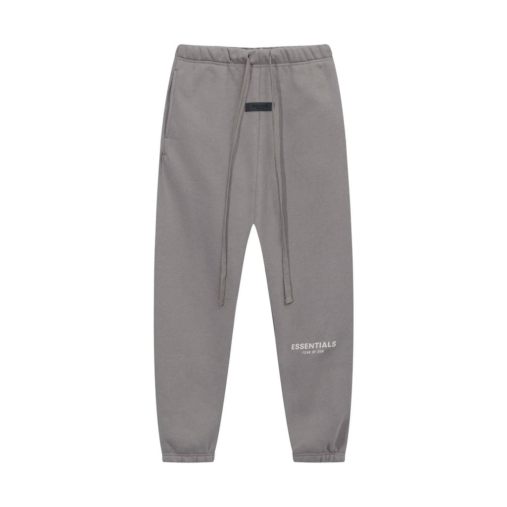 Fog autumn/winter hoodie, sweatpants, long pants with fleece hoodie, versatile letter essentials, loose and trendy ins top (42)