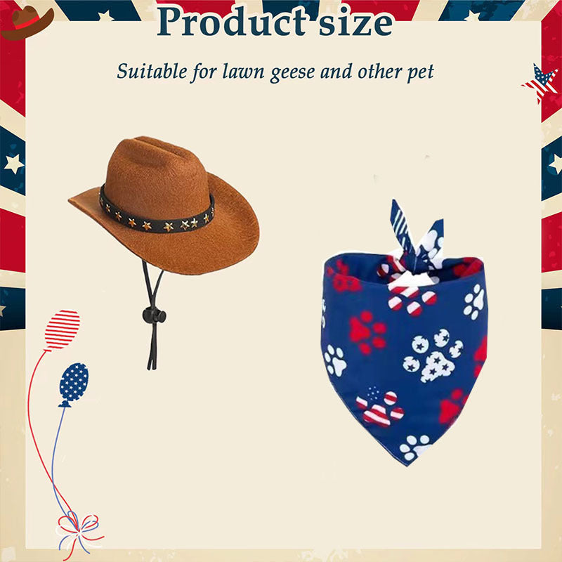 New European And American Pet Triangle Scarf