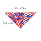 New European And American Pet Triangle Scarf
