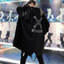 Techwear Oversized Black Hoodie Jacket