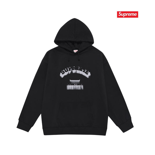 Supreme Shadow Arc Hoodie – Black Hover Image