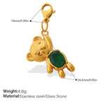 Cool Three-Dimensional Bear Lobster Clasp