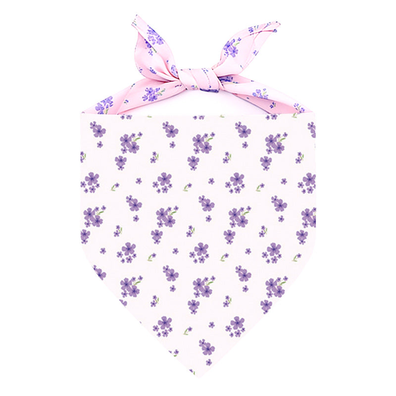 Pet Saliva Towel Dog And Cat Triangle Towel