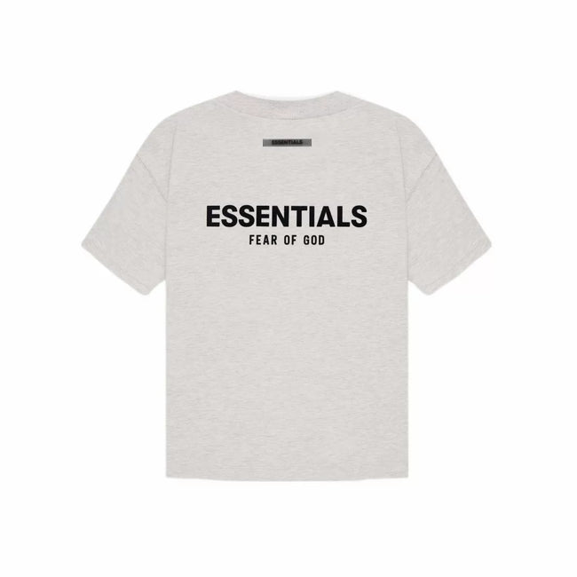 FOG double-line ESSENTIALS short-sleeved T-shirt men European and American couples trendy brand round neck loose cleanfit half-sleeved women (16) Hover Image