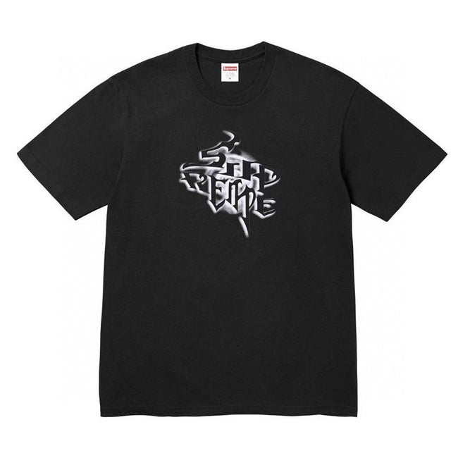Supreme Tag Logo Tee – Black Hover Image