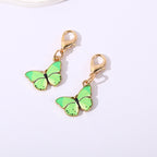 Fashion Colorful Butterfly Lobster Clasp