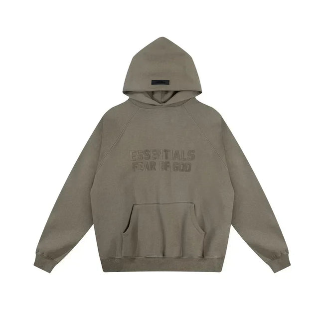 Fear of God Essentials Double Line Hoodie & Sweatpants Set Taupe Main Image