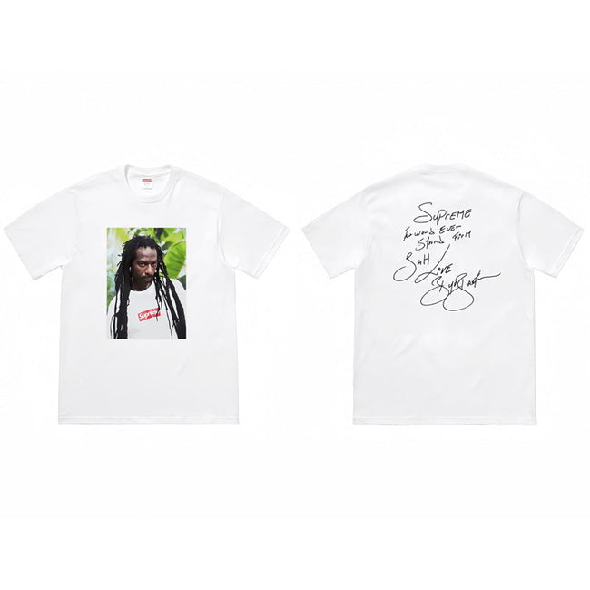 Supreme × Buju Banton Graphic Tee – White Hover Image