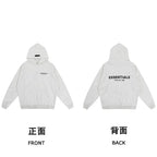 Fog autumn/winter hoodie, sweatpants, long pants with fleece hoodie, versatile letter essentials, loose and trendy ins top (38)