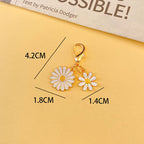 Tem Amazon Xiyin Daisy Oil Drop Fruit Cherry Keychain