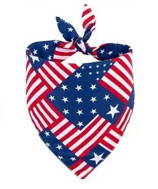 New European And American Pet Triangle Scarf