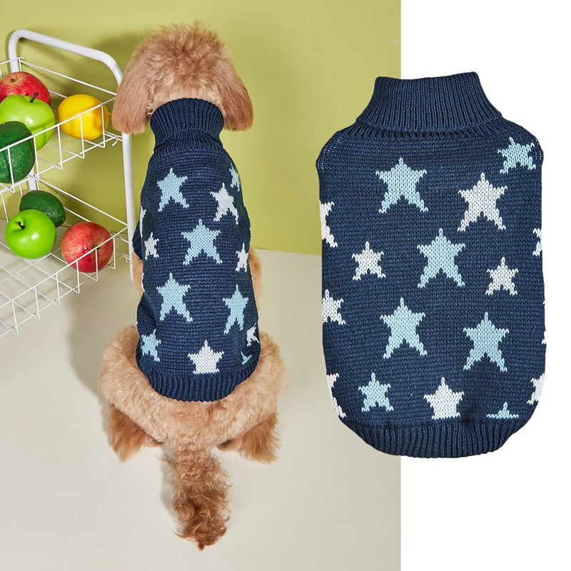 Mid-High Collar Design Autumn And Winter Pet