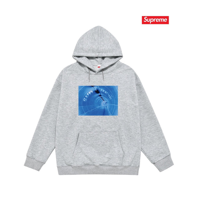 Supreme Tunnel Hoodie – Grey Hover Image