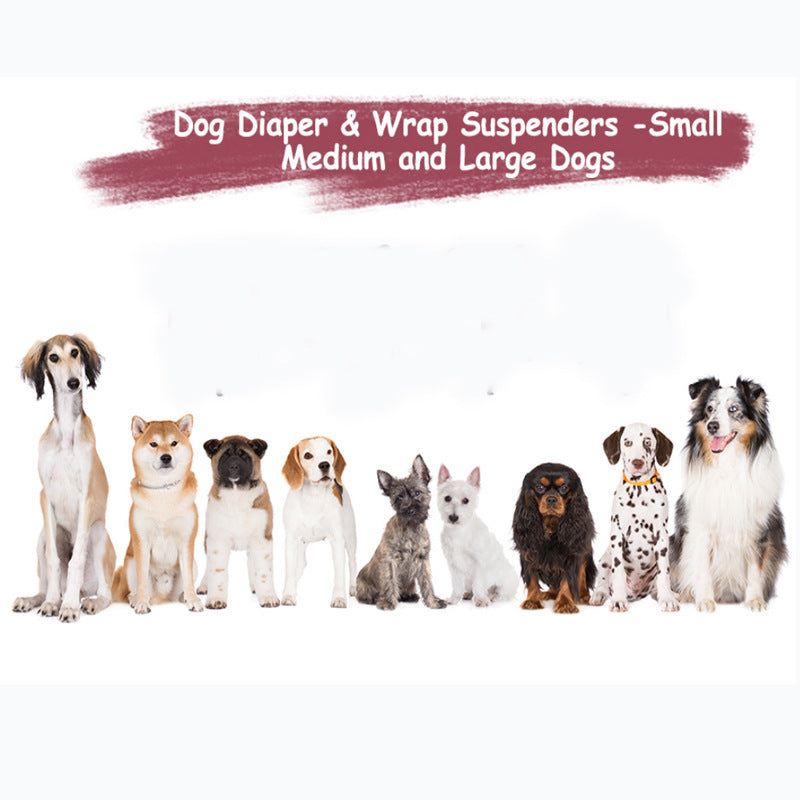 Pet Products New Pet Diaper Anti-Drop Suspension