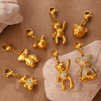 Cool Three-Dimensional Bear Lobster Clasp