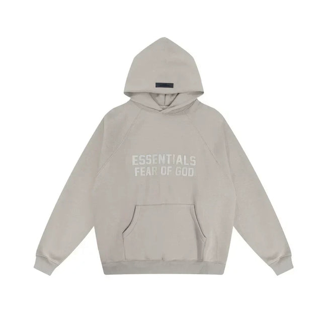 Fear of God Essentials Double Line Hoodie & Sweatpants Set Silver Grey Main Image