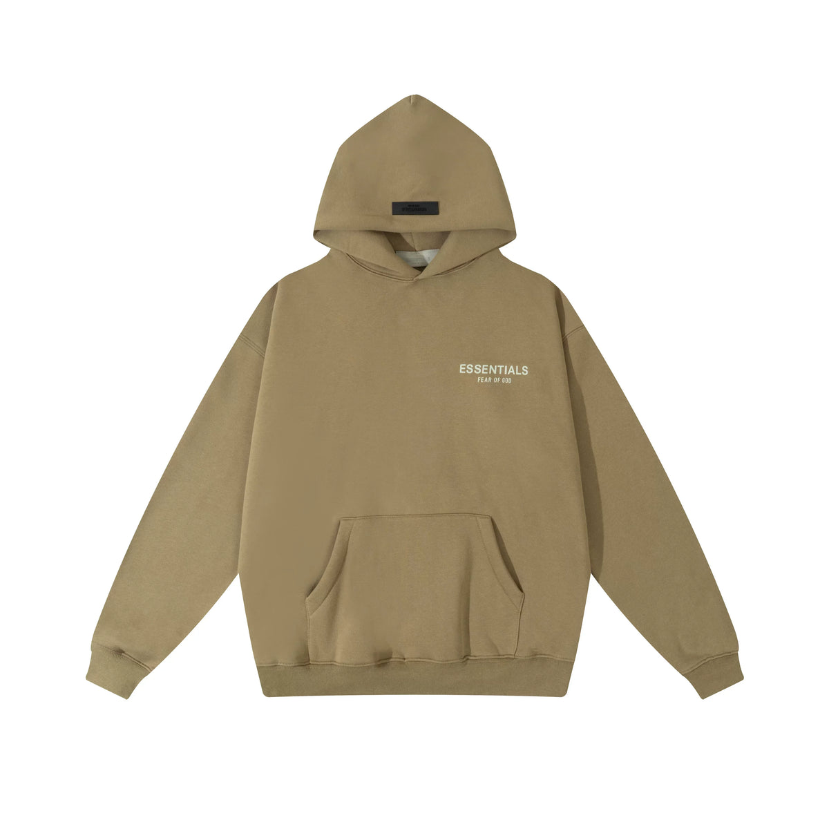 Fog autumn/winter hoodie, sweatpants, long pants with fleece hoodie, versatile letter essentials, loose and trendy ins top (43)