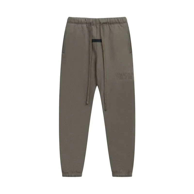 Fog autumn/winter hoodie, sweatpants, long pants with fleece hoodie, versatile letter essentials, loose and trendy ins top (48)