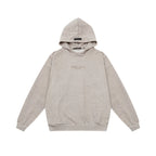 Fog autumn/winter hoodie, sweatpants, long pants with fleece hoodie, versatile letter essentials, loose and trendy ins top (52)