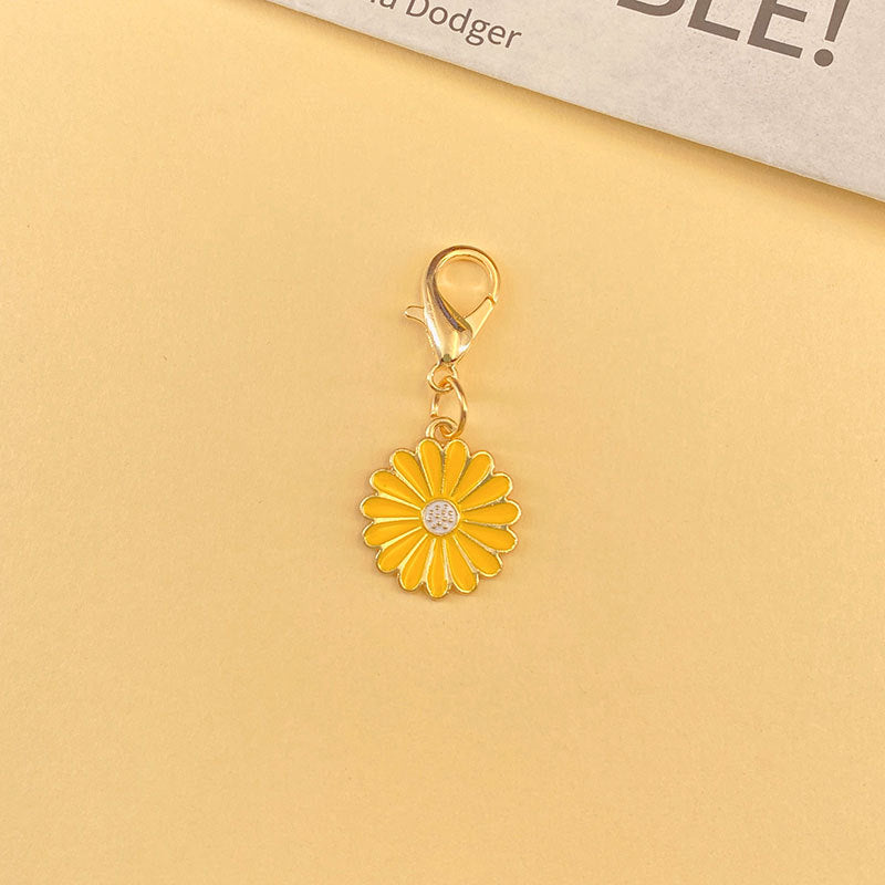 Tem Amazon Xiyin Daisy Oil Drop Fruit Cherry Keychain