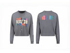 Paly Hollywood Theater of Cruelty Graphic Cropped Long-Sleeve Tee