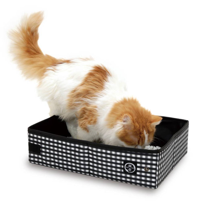 Necoichi Pop-up Portable Cat Litter Box Hover Image