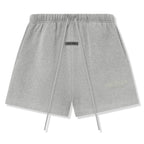 Fear Of God Essentials Classic Fleece Concrete Heather Shorts (FW25)